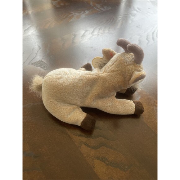 Ty Beanie Baby - GOATEE the Goat (8 Inch) Plush Stuffed Animal Toy - Picture 8 of 13